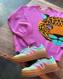 Set Leopardo Magenta