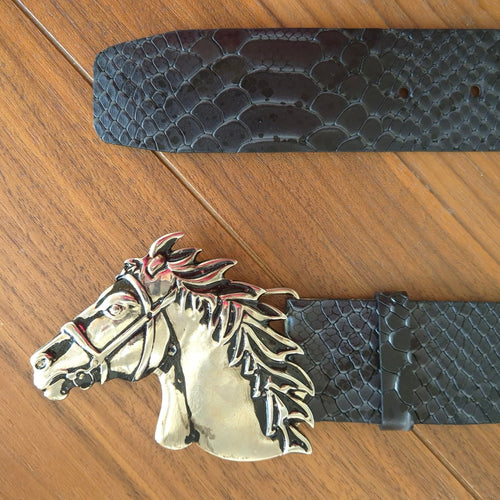 Cinturón Caballo Negro