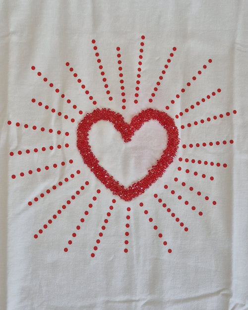 Playera Corazón Estallado