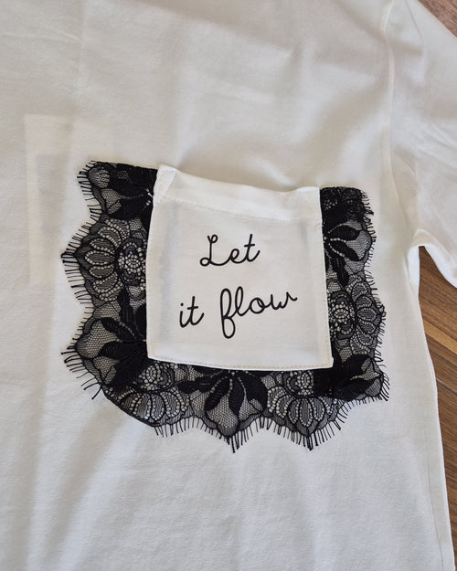 Playera Let it flow