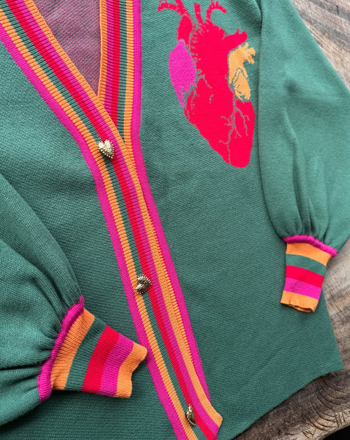 Sweater Loved Heart Golden