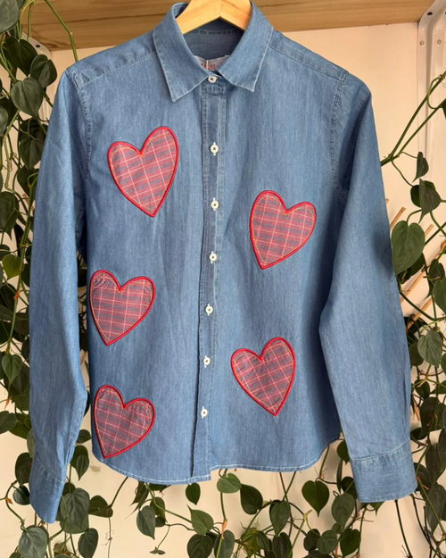 Camisa Indigo Heart´s