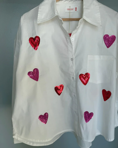Camisa Corazón Oversized