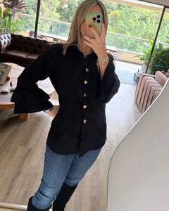 Camisa Golden Heart