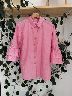 Camisa Rayada Pink