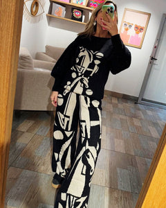 Set Caballos B&N Pantalón