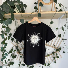 Playera Sol Plateado