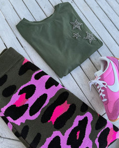 Playera Green Stars.