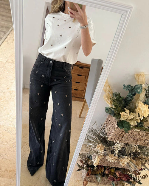 Playera Silver Rings