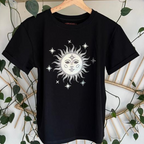 Playera Sol Plateado