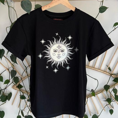 Playera Sol Plateado