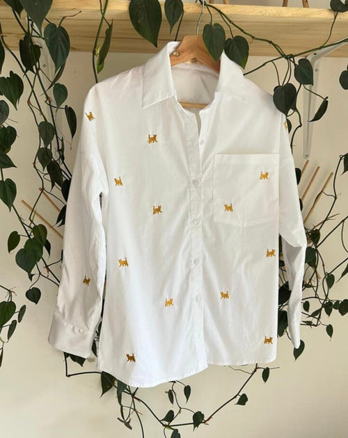 Camisa Gatitos Dorados