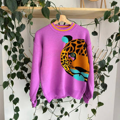 Sweater Leopardo Magenta