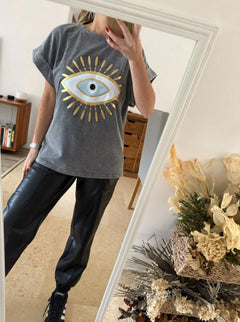Playera Ojo Dorado