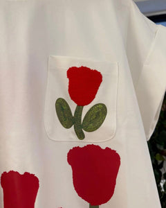 Playera Flores