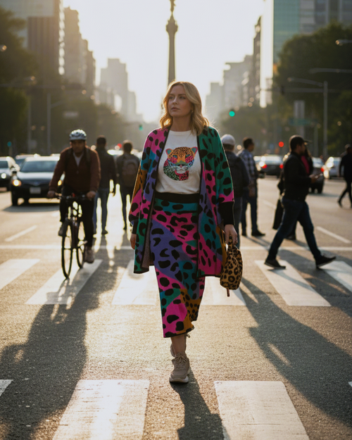 Set Leo Capa y Falda