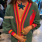 Sweater Loved Heart Golden