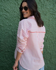 Camisa Rayas Rosa