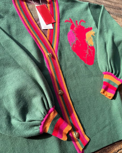 Sweater Loved Heart Golden