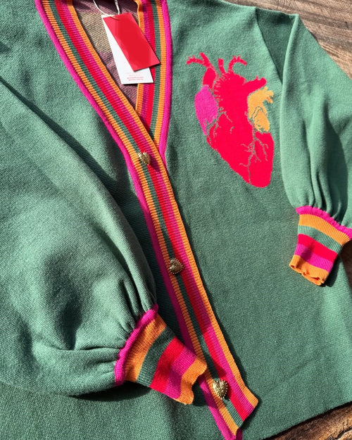 Sweater Loved Heart Golden