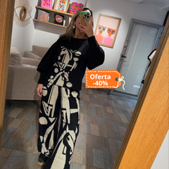 Set Caballos B&N Pantalón