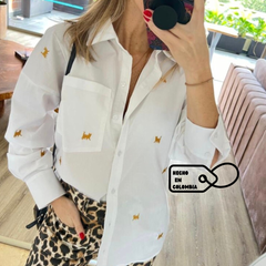 Camisa Gatitos Dorados