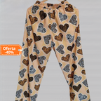 Pantalón Corazones Print