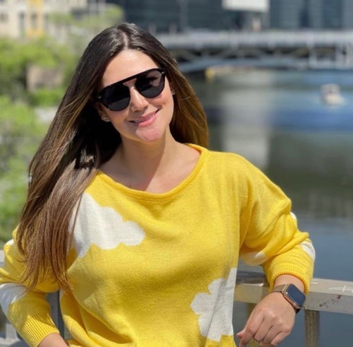 Sweater Amarillo Nubes