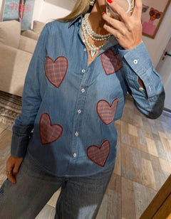 Camisa Indigo Heart´s