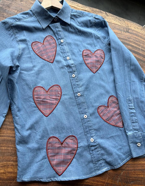 Camisa Indigo Heart´s