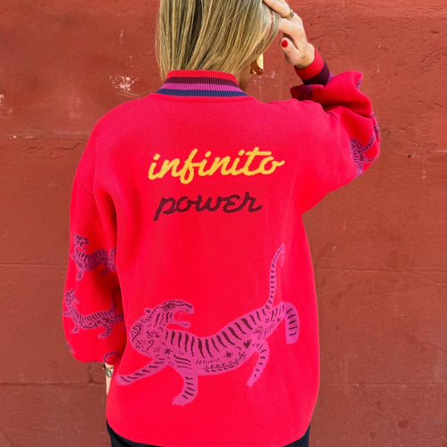 Sweater Rojo Infinito