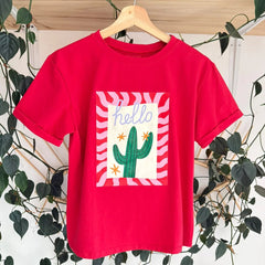 Playera Hello Cactus