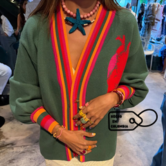 Sweater Loved Heart Golden