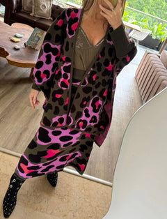 Capa Military Rosa Print