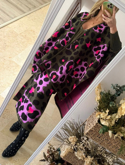 Capa Military Rosa Print