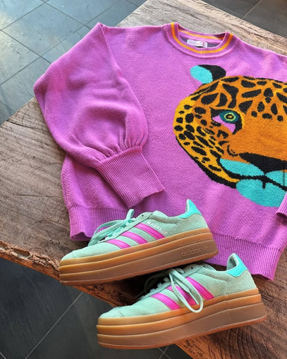 Set Leopardo Magenta
