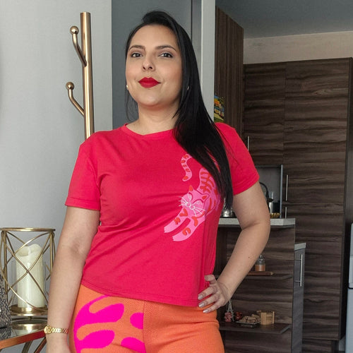 Playera Gatuna