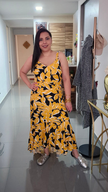 Vestido Mostaza