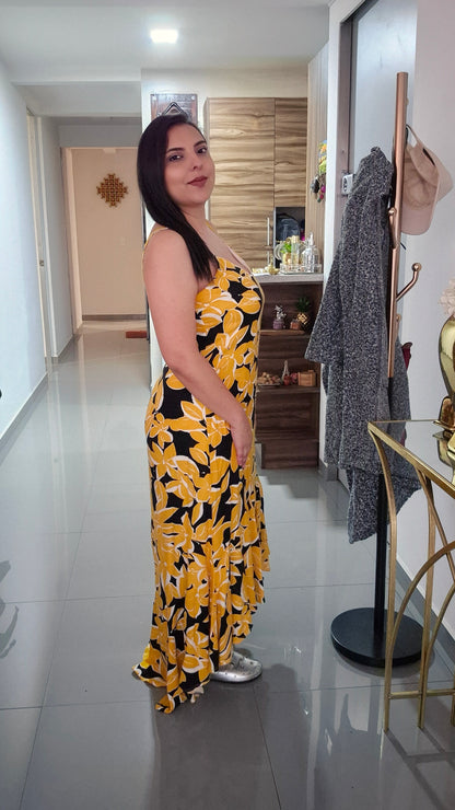 Vestido Mostaza