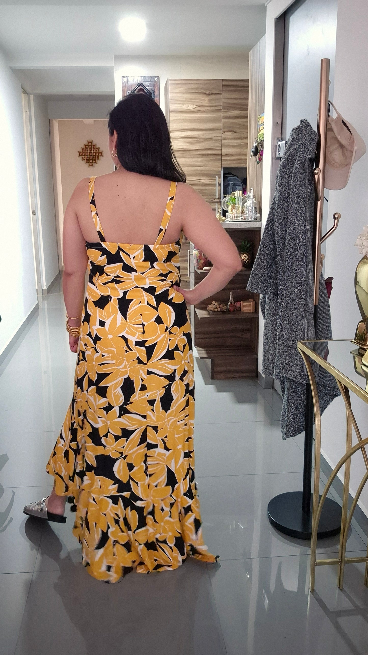 Vestido Mostaza