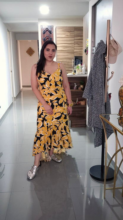 Vestido Mostaza