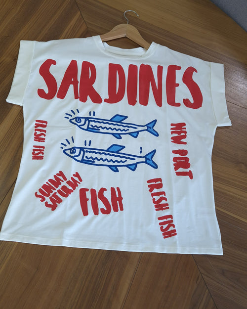 Playera Sardinas