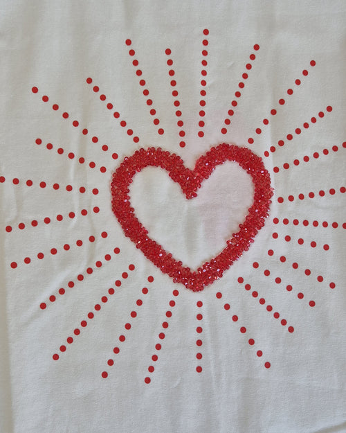 Playera Corazón Estallado