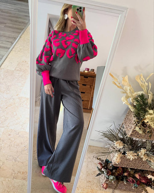 Sweater Cozy Grei