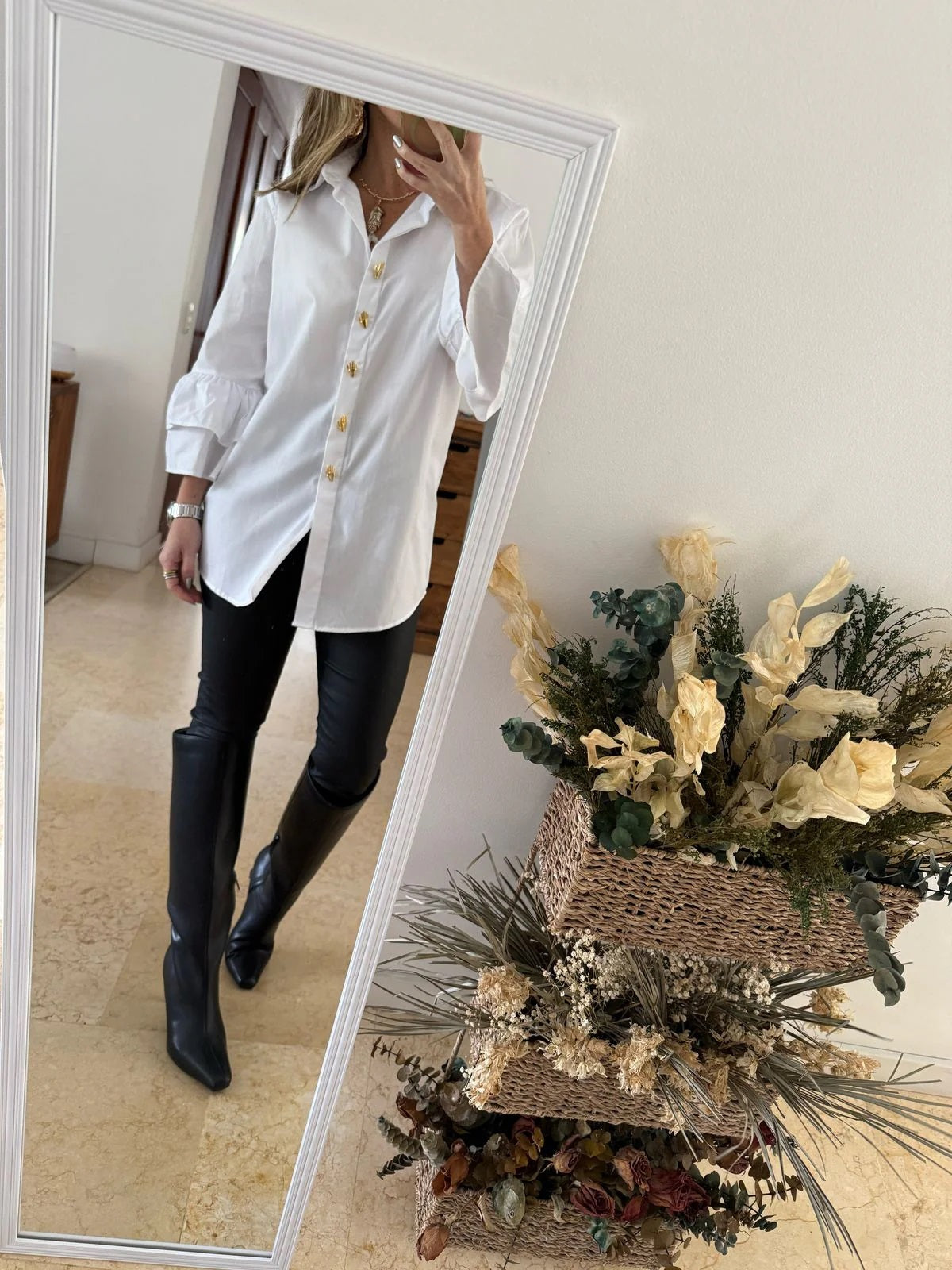 Camisa Touch White
