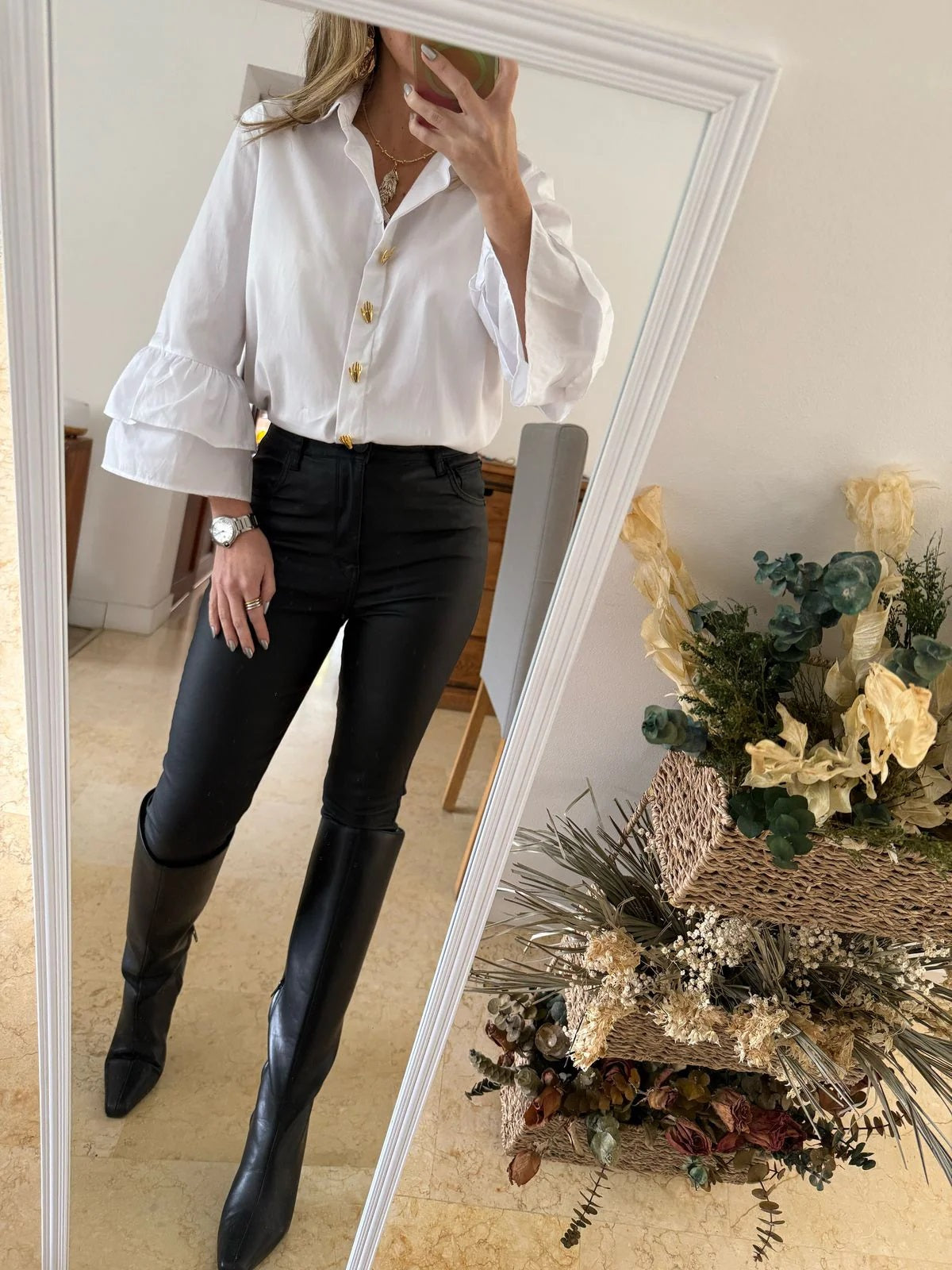 Camisa Touch White
