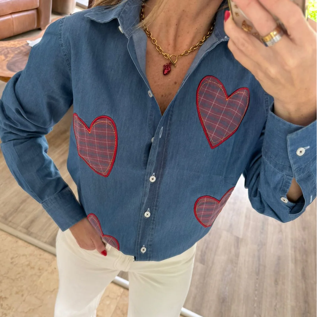 Camisa Indigo Heart´s