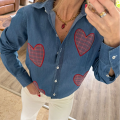 Camisa Indigo Heart´s