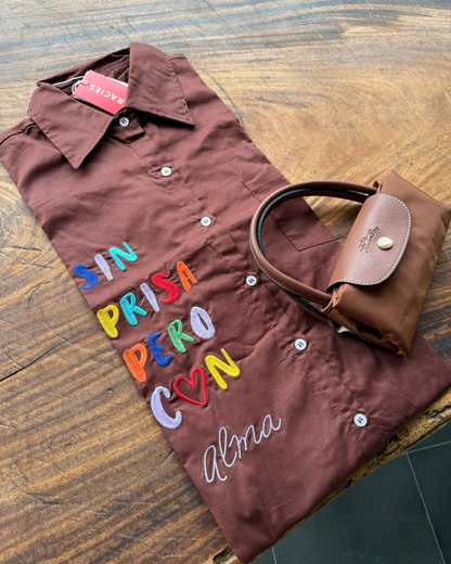 Camisa Chocolate