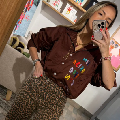 Camisa Chocolate